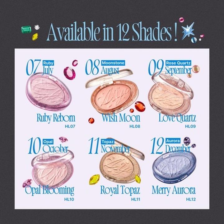 Produktbild Fwee Glitzernder Stein für strahlenden Glanz in lebendigen Farben (Highlighter)