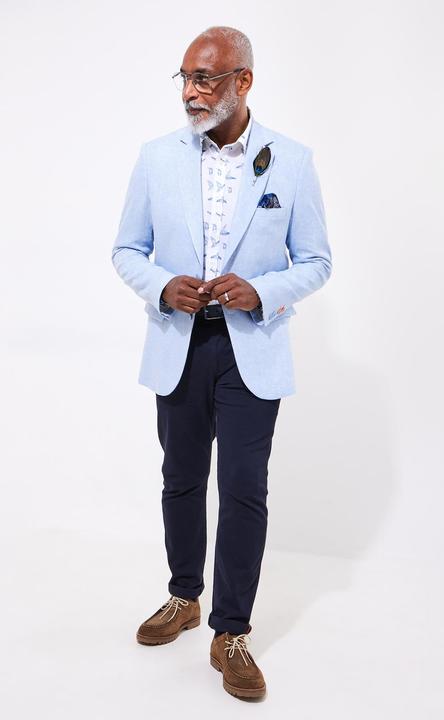 Produktbild Joe Browns Tonal Linen Herringbone Blazer (48)