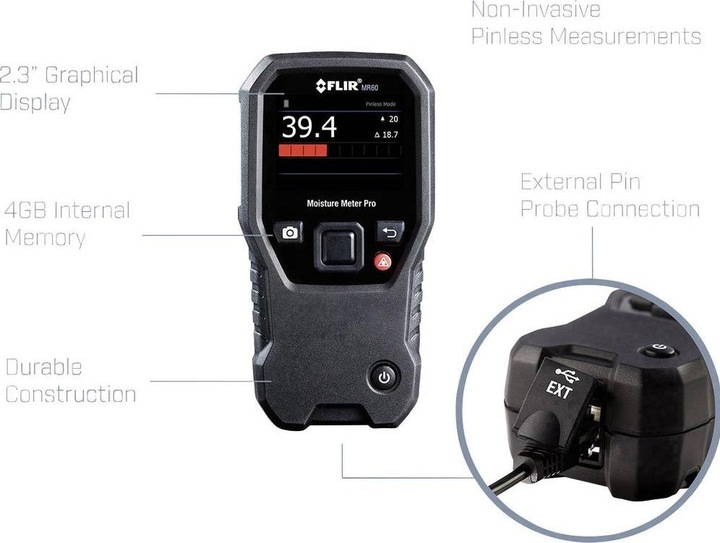 Actual product image Flir Material Moisture Device MR