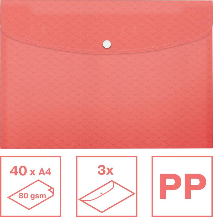 Immagine prodotto Esselte Borsa Colour'Breeze Collection (A4, 3 x)