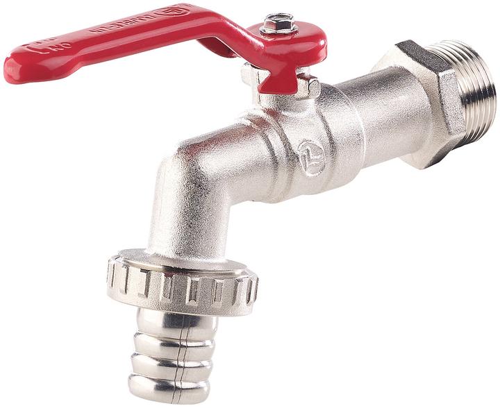 Produktbild Royal Gardineer Wasserhahn mit Kugelauslaufventil und 3/4-Zoll-Anschluss