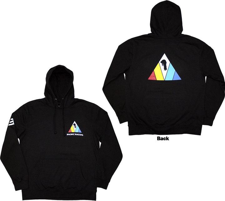 Produktbild Imagine Dragons Triangle Back Print Sleeve Print (Hoodie) (S)