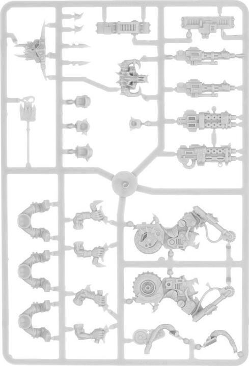 Actual product image Games Workshop Warhammer 40k - Ork Warbiker Mob (Plastic)