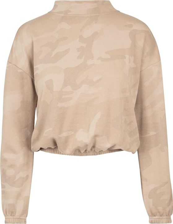 Actual product image Urban Classics Ladies Camo Turtleneck Crew (M)