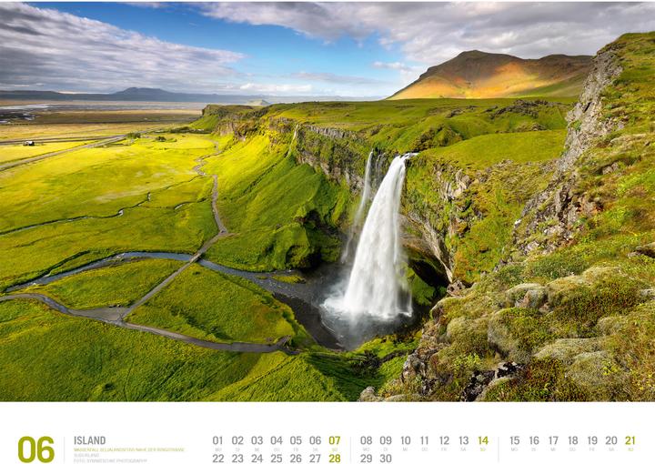 Immagine prodotto Island - Unterwegs zwischen Gletschern und Geysiren Kalender 2026 (Speciale)