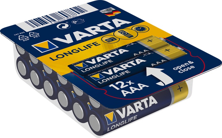Immagine prodotto Varta Longlife (12 pz., AAA, 1200 mAh)