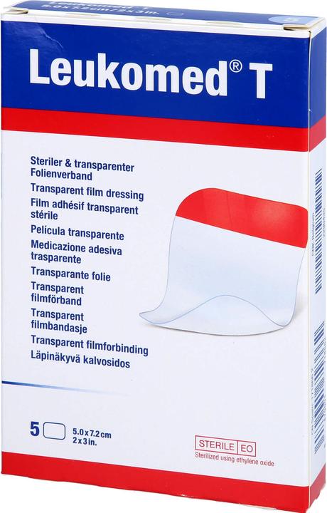 Actual product image BSN T transparenter Filmverband 7.2x5cm (5 x)