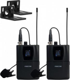 Produktbild Fonestar Drahtloses UHF-Doppel-Gürtelmikrofon-System