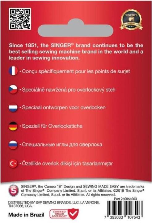 Produktbild Singer Overlock Nadel
