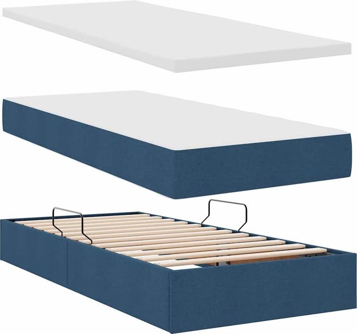 Produktbild vidaXL Bettmatratze mit Stauraum (Schaumstoffkern, 200 x 200 cm)