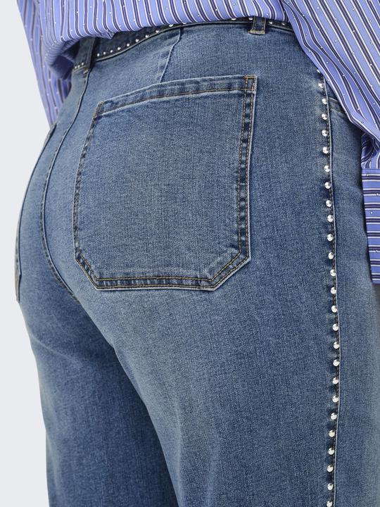 Actual product image Only CARJUICY Hohe Taille Weiter Beinschnitt Jeans Jeans mit weitem Bein (W48/L30)