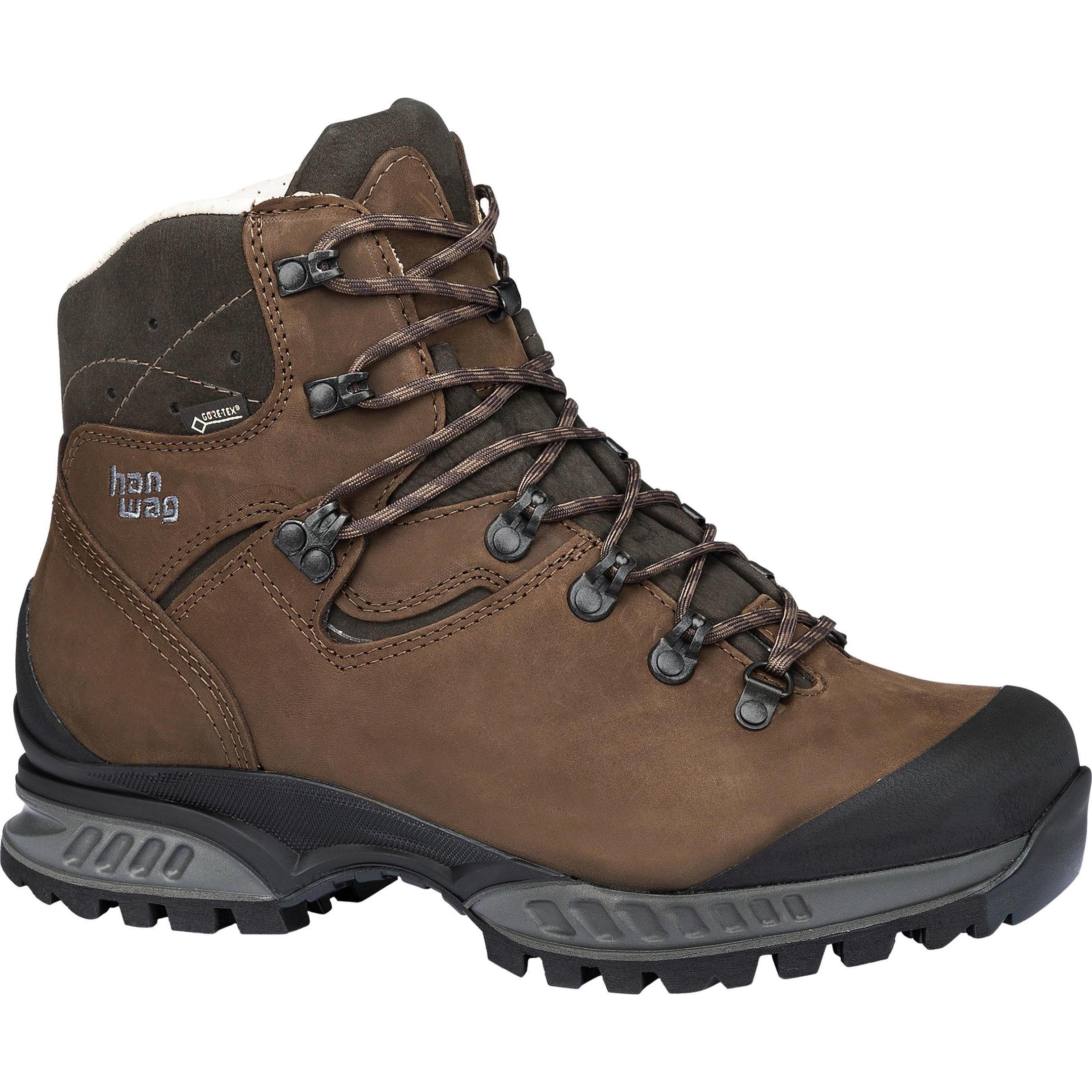Hanwag, Herren, Wanderschuhe, Tatra II Wide GTX Shoes (47), Braun, Schwarz