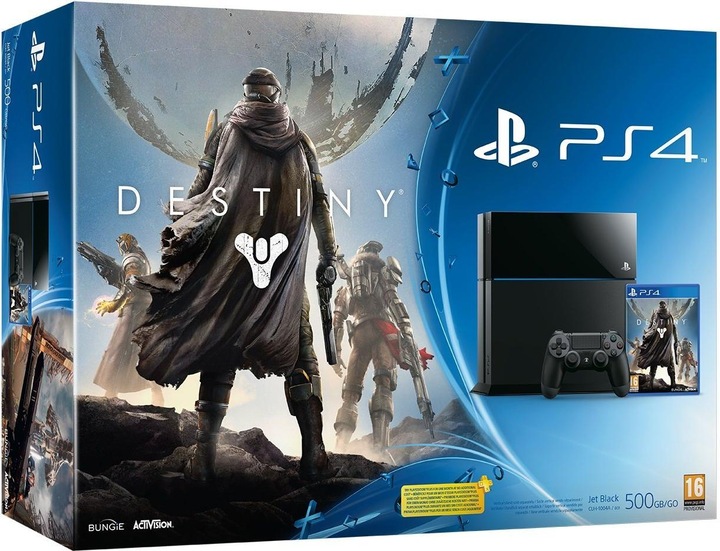 Produktbild Sony PlayStation 4, 500 GB inkl. Destiny