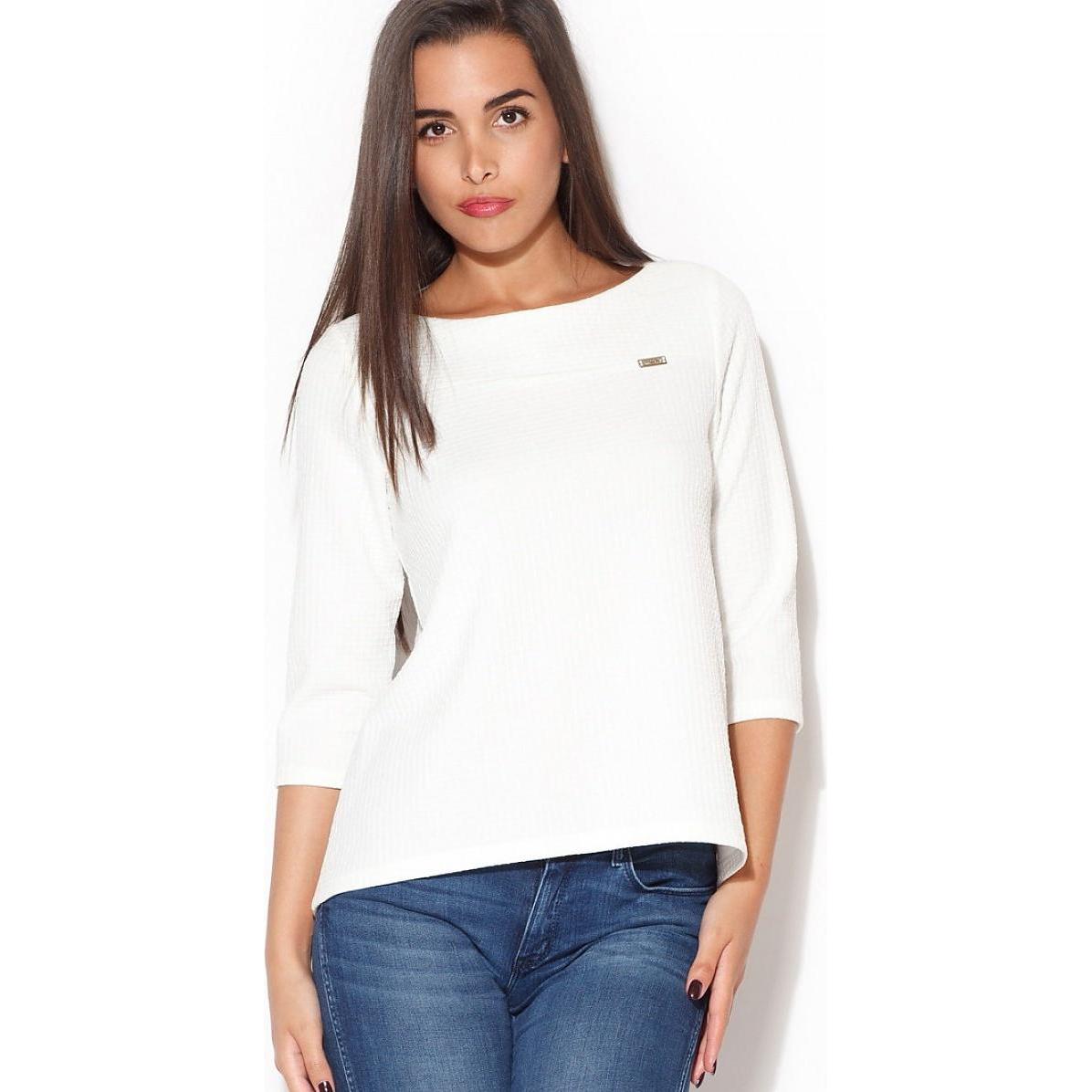 Katrus, Damen, Bluse, Bluse, Beige, (XL)