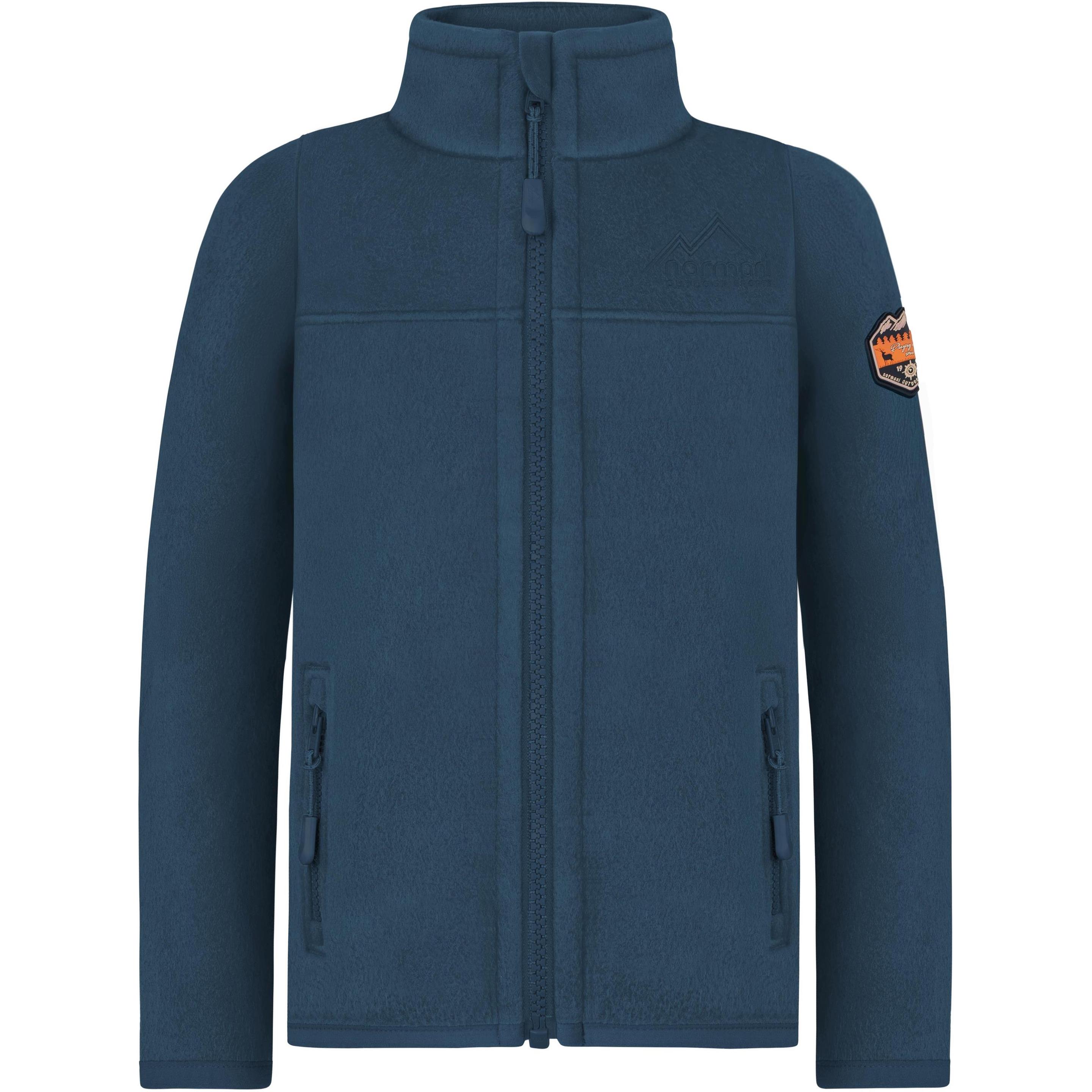 Normani, Herren, Jacke, Kinder Fleecejacke „Venetie“ - 9663 (134, 140), Blau, 134, 140
