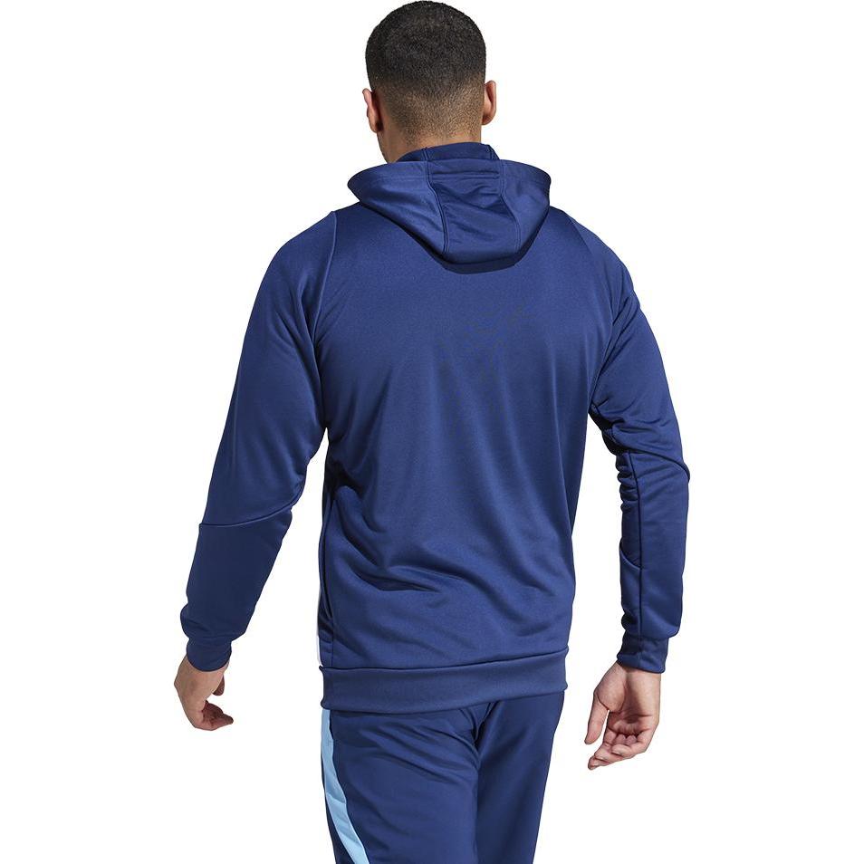 Thumbnail - adidas, Herren, Pullover, TIRO24 TRHOOD, Blau, (L)