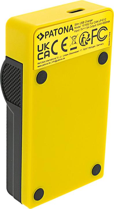 Produktbild Patona Micro-USB Ladegerät Canon LP-E12 (Kamera Akku Ladegerät)