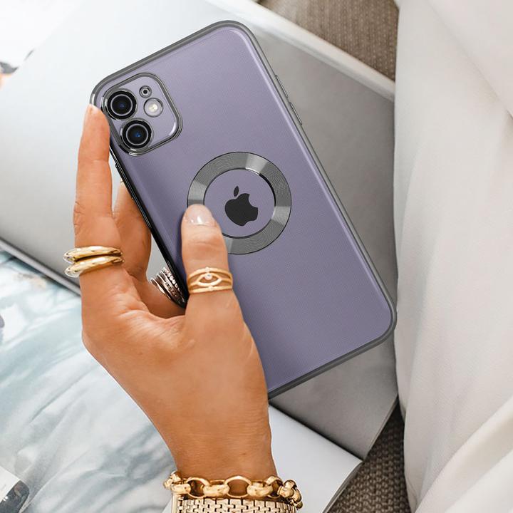 Image du produit Avizar Étui en silicone transparent de style Chrome Series (Apple iPhone 11)