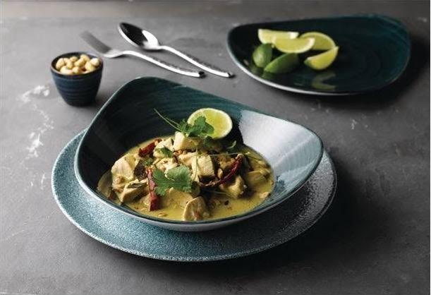 Immagine prodotto Churchill Stonecast Patina Rustica Teal piatto piatto piatto 28,8cm (1 x, 28.80 cm)