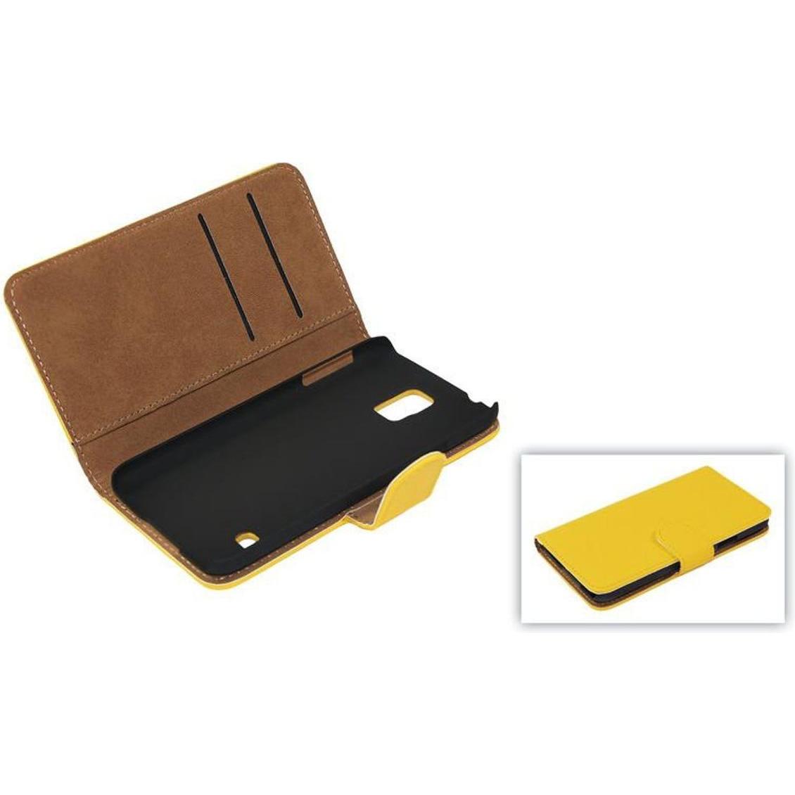 König Design Schutzhülle Handytasche (Flip Quer) für Handy Apple iPhone 6 Gelb (Apple iPhone 6), Smartphone Hülle, Gelb
