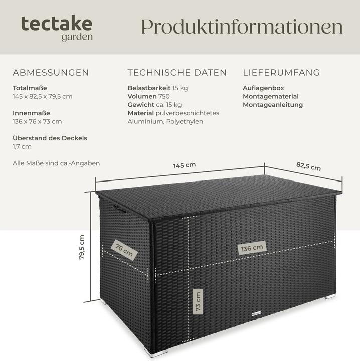 Actual product image tectake Oslo