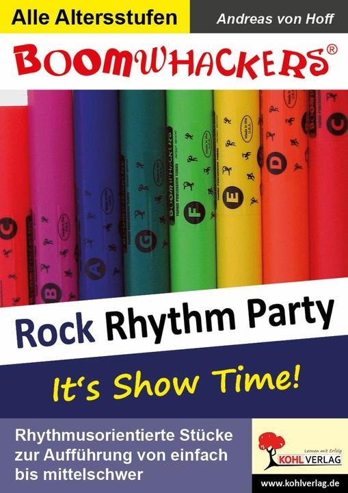 Produktbild Boomwhackers-Rock Rhythm Party 1 (Deutsch, Andreas von Hoff, 2008)