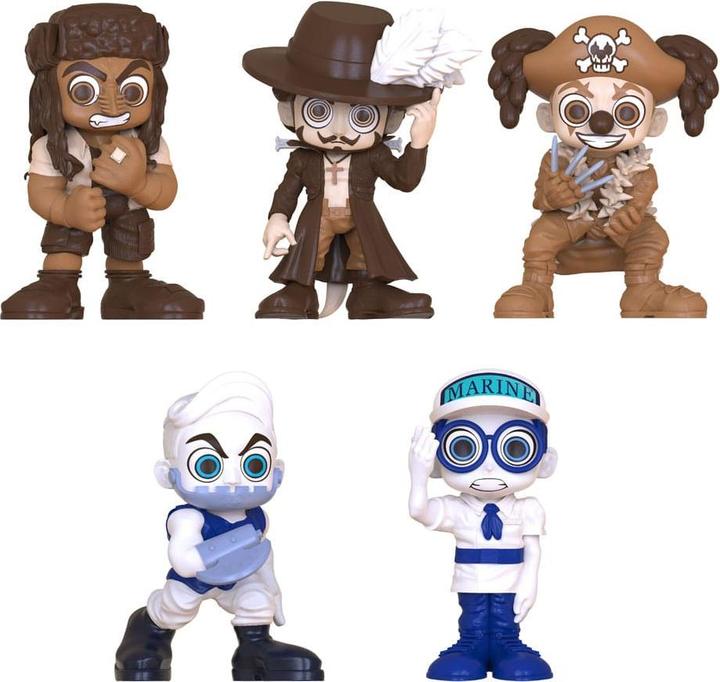 Immagine prodotto Boti One Piece 39653 - Figure Da Collezione 5-Pack Pirateschi E Marines