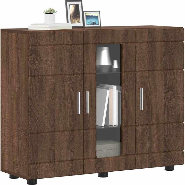 Produktbild vidaXL Holzschrank (88.50 x 30.50 x 73 cm)