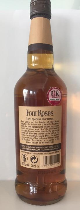 Produktbild Four Roses Yellow Label (1 x 70 cl)