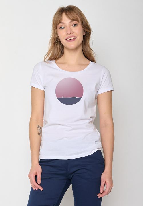 Actual product image Greenbomb T-Shirt Nature Lonely Sea (S)