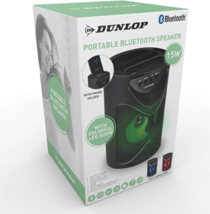 Produktbild Dunlop TWS Bluetooth speaker USB