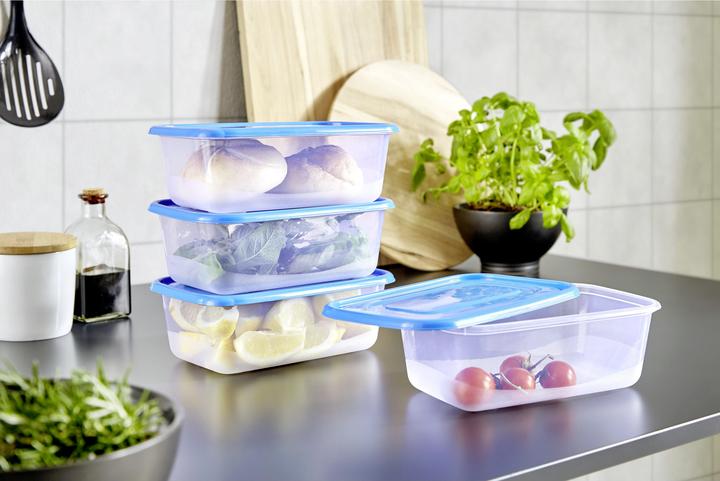 Image du produit HomeZone Set de boîtes de conservation (1.45 l)