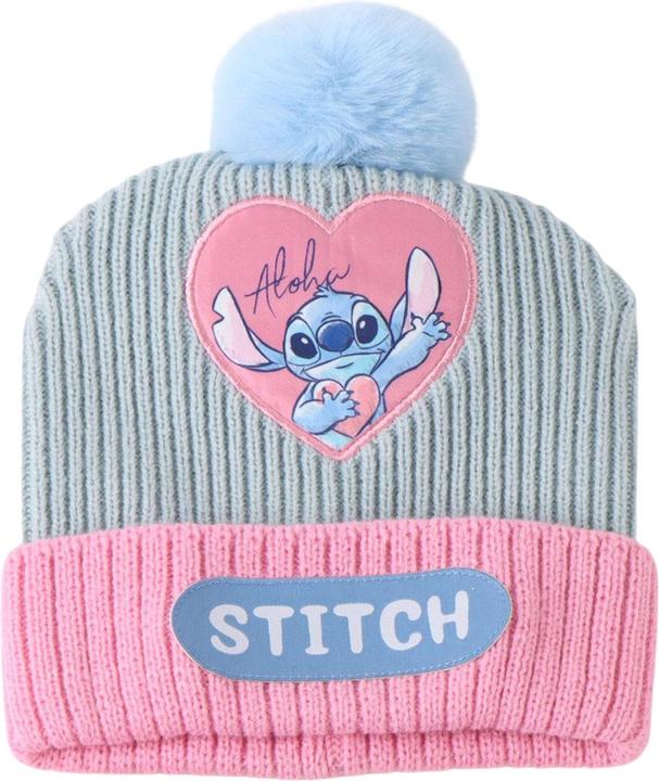 Immagine prodotto Stitch Mütze, Schal Und Handschuhe Hellblau 3 Stücke