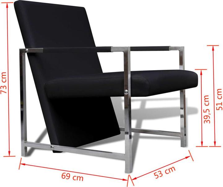 Actual product image vidaXL Sessel
