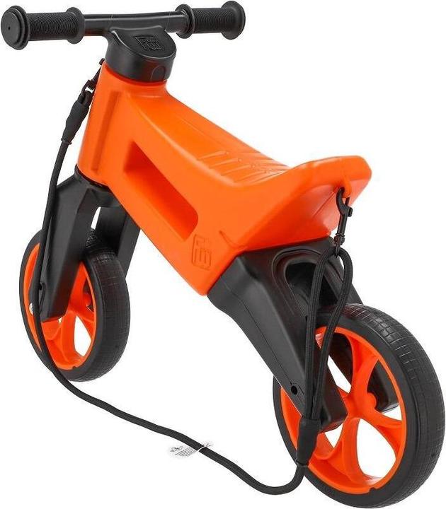 Productafbeelding Funny Wheels Leuning Grappige Wielen Ruiter Oranje Zonsondergang