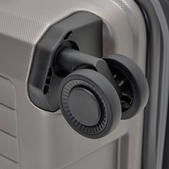Actual product image Pactastic Collection 01 4-wheel suitcase set, 3 pieces, with stretch fold (221 l, XL (from 140l))