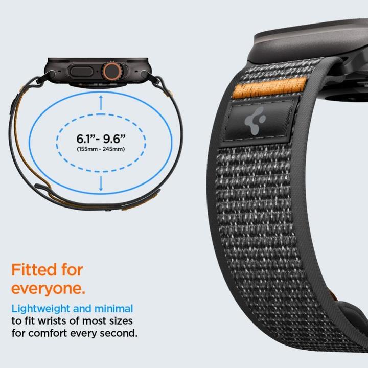 Actual product image Spigen Athlex Air 2 (44 mm, 45 mm, 46 mm, 49 mm, Fabric, Nylon, Plastic)