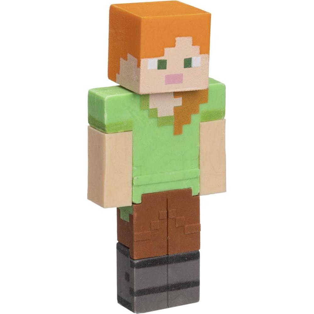 Thumbnail - HP Minecraft 3d Erasers - 3 Pack Ver.C