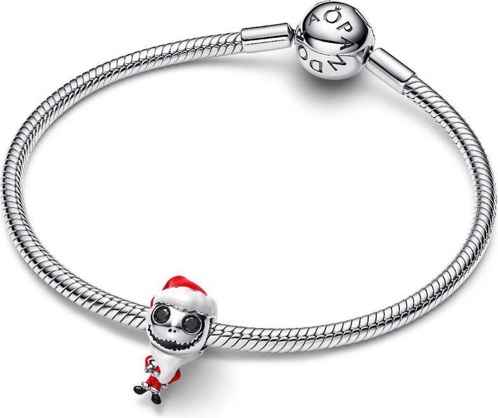 Image du produit Pandora Disney The Nightmare Before Christmas Jack Skellington Charm (Émail, Argent 925)