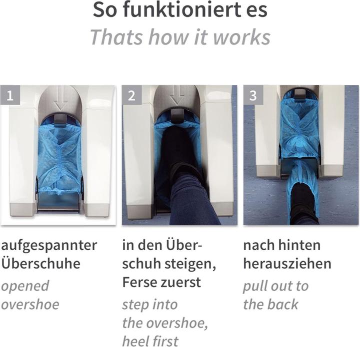 Actual product image Hygostar Automatic overshoe machine (One size)