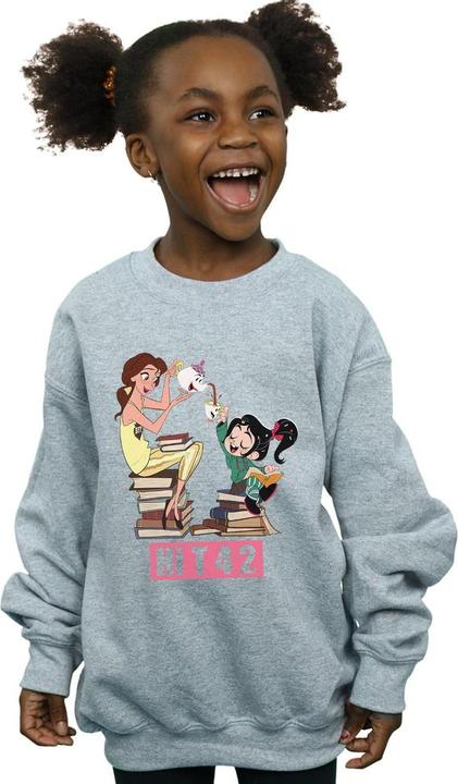 Produktbild Disney Wreck It Ralph Belle And Vanellope Sweatshirt Mädchen (128)