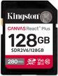 Produktbild Kingston Canvas React Plus V60 (128 GB, SDXC, U3, UHS-II)