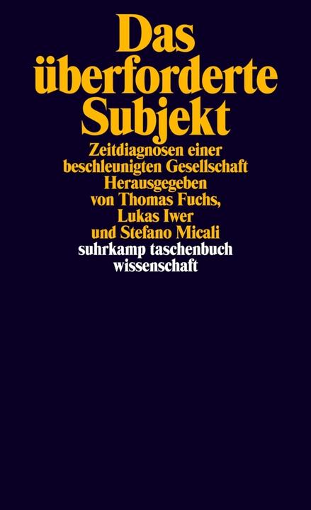Produktbild Das überforderte Subjekt (Deutsch, Lukas Iwer, Stefano Micali, Thomas Fuchs, 2018)