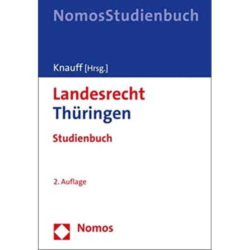 Landesrecht Thüringen, Fachbücher von Matthias Knauff