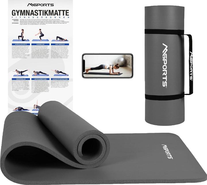 Produktbild Msports Anthrazit 190 x 100 x 1,5 cm (15 mm)