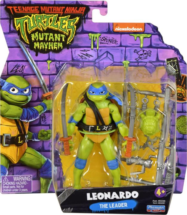 Produktbild Little Tikes Giochi Preziosi - Leonardo Ninja-Turtles Mutante, Leonardo in der Version Actionfigur, beweglich, 12