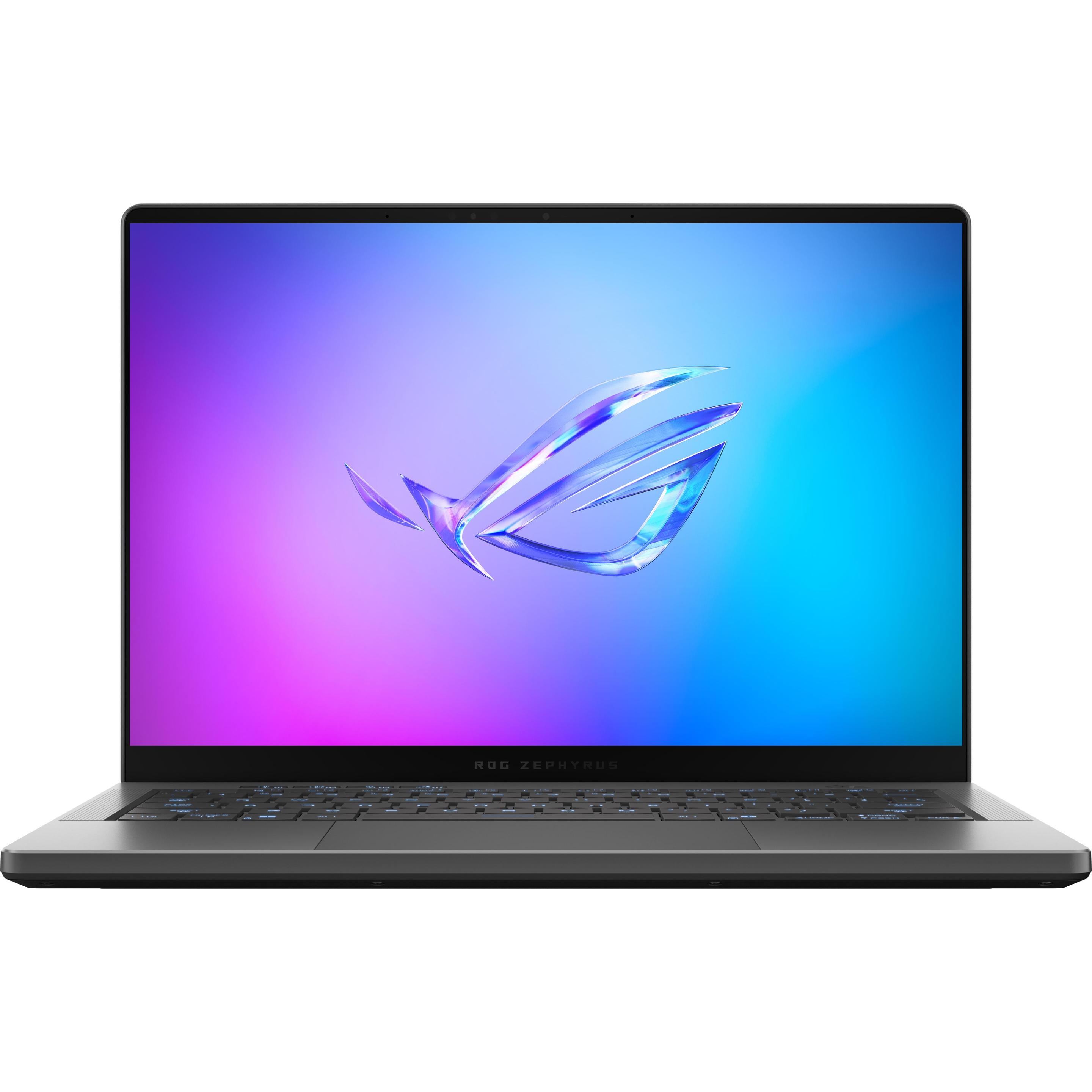 ASUS ROG Zephyrus G14 (14", 1000 GB, 64 GB, DE, AMD Ryzen AI 9 HX 370), Notebook, Grau