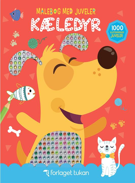 Produktbild Coloring Book w. Jewels - Pets