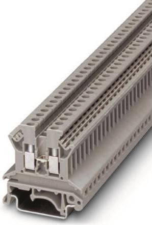 Actual product image Phoenix Contact Grey DIN rail contact terminal,2.5sq.mm
