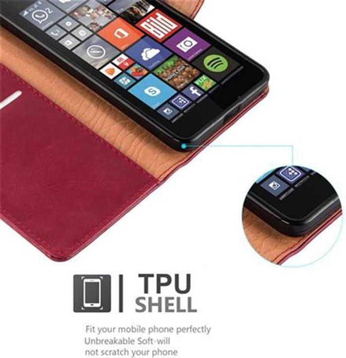 Actual product image Cadorabo Book Luxury Cover (Microsoft Lumia 640)